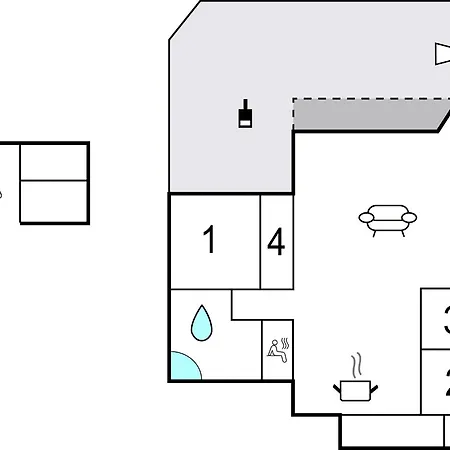 Holiday home Cozy In Rudkobing With Wifi Spodsbjerg